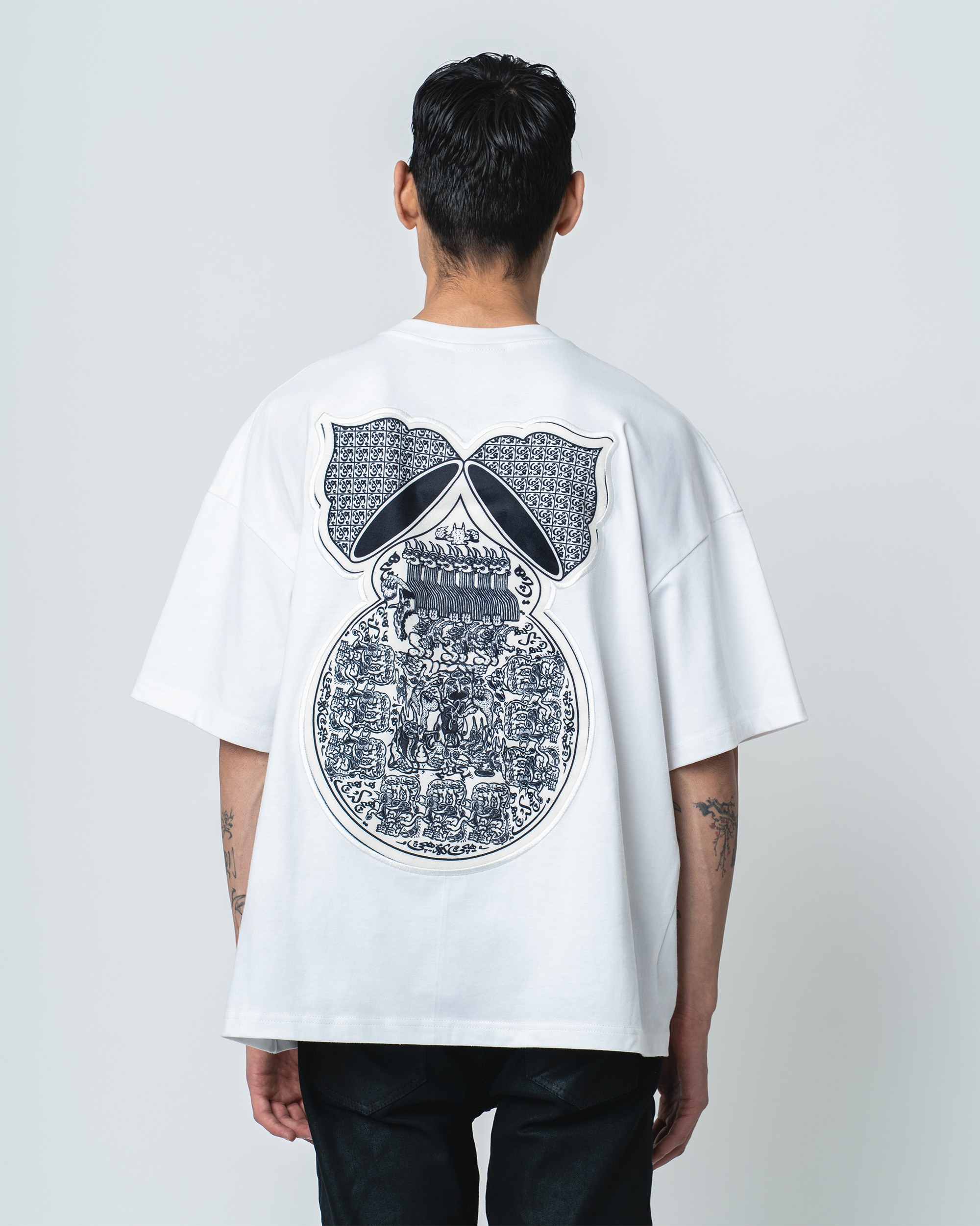 The "Cat of Nothing" Tee: The Ultimate End (White) - Image 2