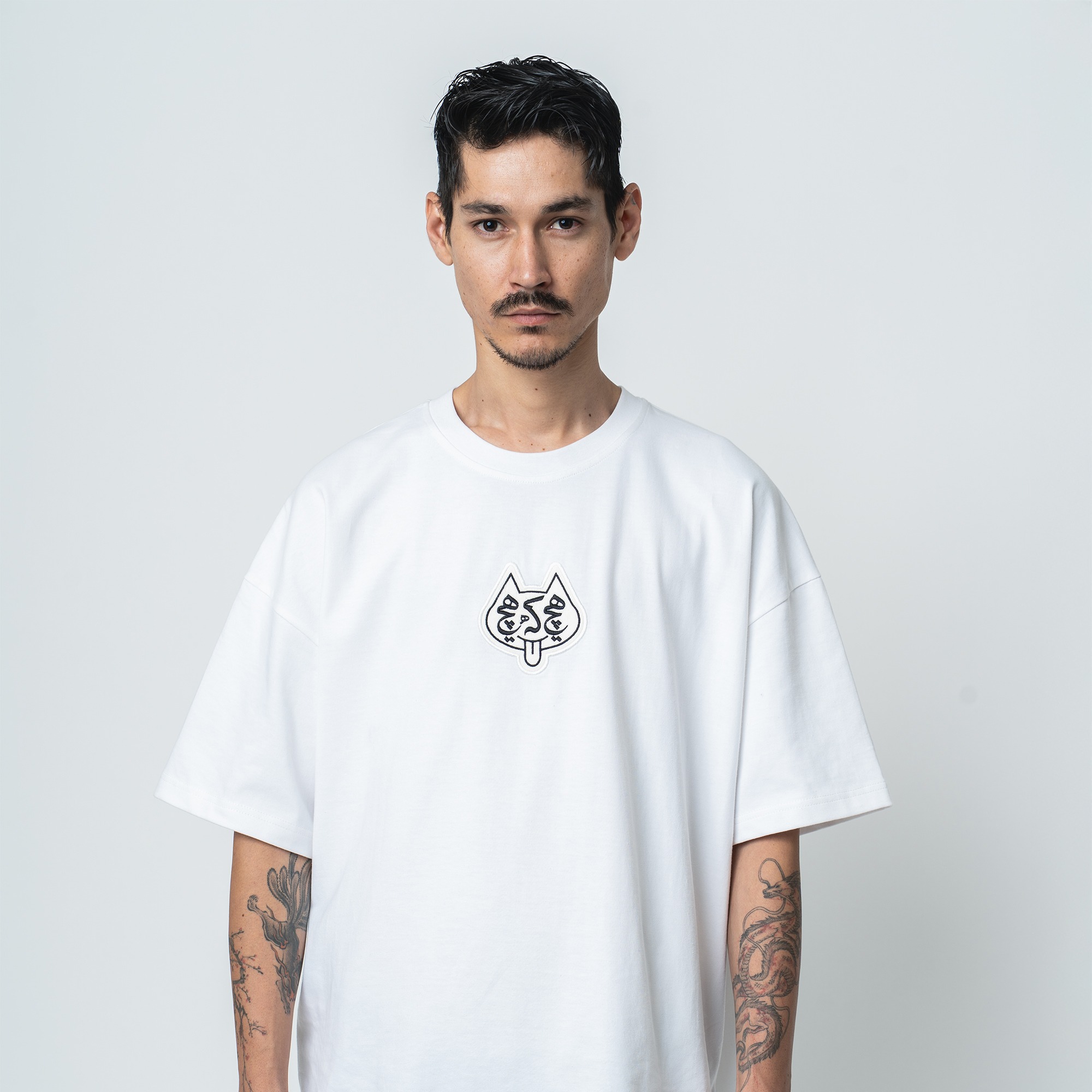 The "Cat of Nothing" Tee: The Ultimate End (White)