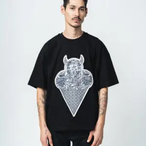 The "Meltdown" Tee: The Art of the Mistake (black)
