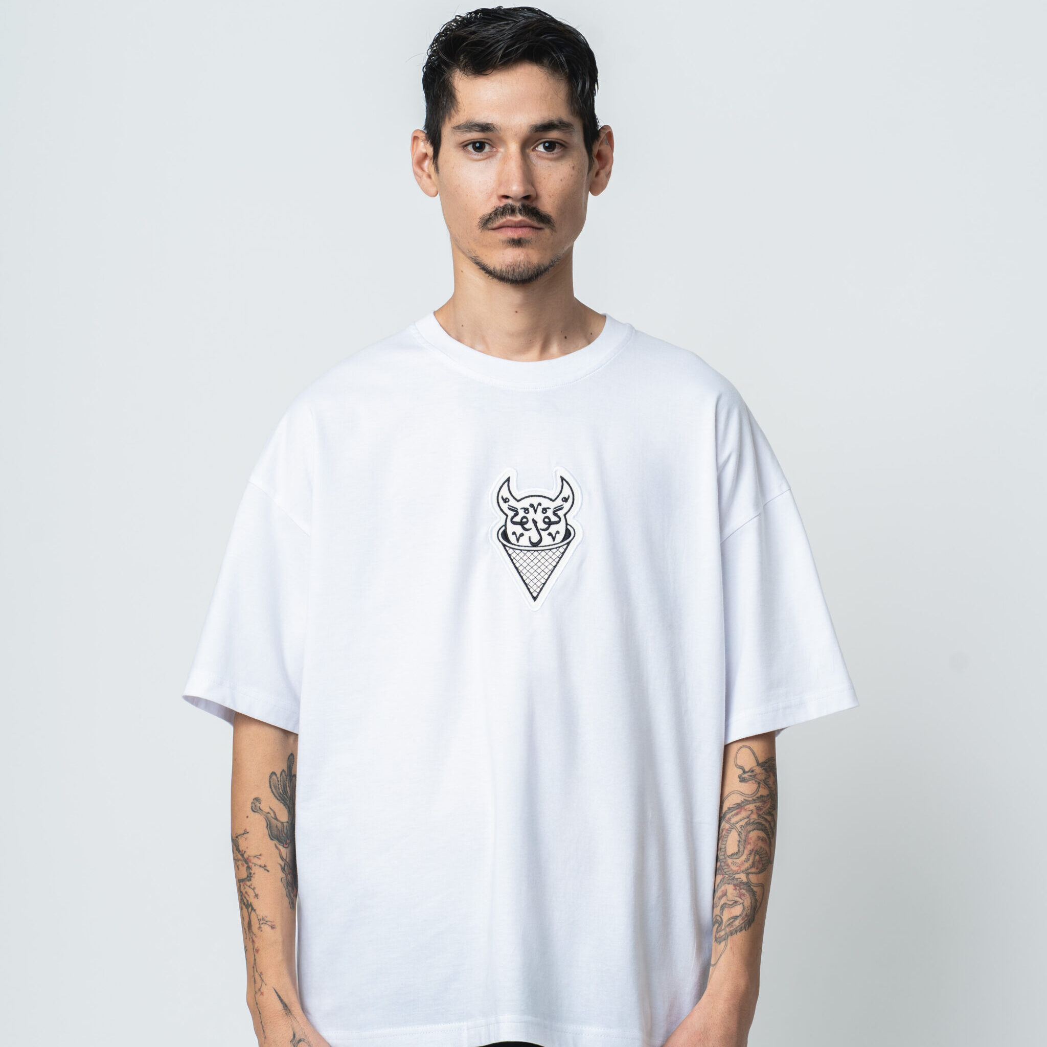The "Gool" Tee: A Scoop of Irony (white)